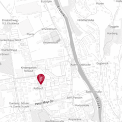 Lage unseres Geschäfts im Rosslauf